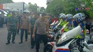 Jelang Natal Dan Tahun Baru, Polres Bangkalan Kerahkan 600 Personel Gabungan