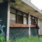 Kondisi loket pintu masuk Stadion Sangkuriang,  Padasuka,  Cimahi. 