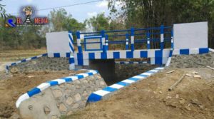 Permudah Akses Warga, Kades Palenggian Bangun Jembatan Beton Gunakan DD 2019