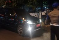 Mobdin yang ditilang oleh polisi disekitar jalan Jamaluddin Sampang Sabtu malam