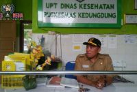 Bupati Sampang (H. Slamet Junaidi) saat sidak ke Puskesmas Kedungdung. 
