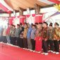 Suasana saat berlangsungnya gladi bersih 38 Cakades terpilih di Pendopo Agung Bupati Sampang. 