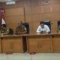 Saat berlangsungnya jumpa pers di gedung aula kantor Pemkot Cimahi. 