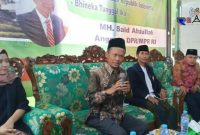Ketua Said Abdullah Institut Kabupaten Bangkalan (Syafi') bersama pemateri Sosialisasi Empat Pilar Kebangsaan