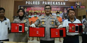 Polres Pamekasan Ciduk 5 Pelaku Narkoba