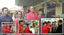 Konferensi Pers;  Kepolisian Resort (Polres) Sampang ungkap kasus narkoba jenis sabu, kasus pencabulan, penggelapan dan penganiayaan. 
