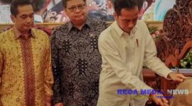 Presiden Jokowi saat membuka raker pada Rabu (4/3/20)