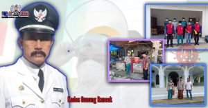 Tak Hanya Semprot Disinfektan, Pemdes Gunung Rancak Juga Bagikan Alat Mencuci Tangan