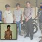 Tersangka (HY) dan barang bukti diamankan di Mapolsek Arjasa, Sumenep, Madura. 