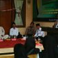 Berlangsungnya peresmian kantor sekretariat AKD Kecamatan Banyuates, Sampang. 
