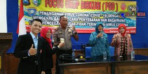 Cegah Corona, Satbinmas Polres Sampang Imbau Masyarakat Tetap Jaga Kebersihan