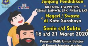 Antisipasi Corona, Pemkot Surabaya Liburkan Kegiatan Belajar Mengajar