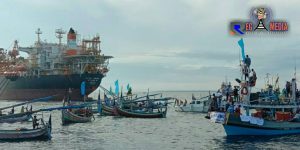 Ratusan Nelayan Lakukan Demonstrasi Tuntut Usir HCML Dari Sampang