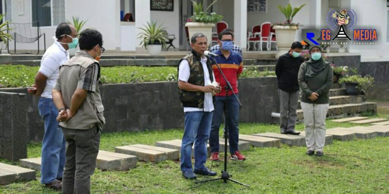 Konferensi Pers; Walikota Cimahi (Ajay M Priatna) umumkan kondisi terkini terkait Covid-19 di Kota Cimahi. 