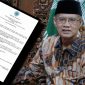 Ketua Umum PP Muhammadiyah Haidar Nashir, Maklumat Edaran tentang 1 Ramadhan, 1 Syawal dan Idul Adha (Foto Insert).