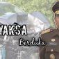 Kondisi kendaraan wakil Jaksa Agung rusak parah usai kecelakaan. 