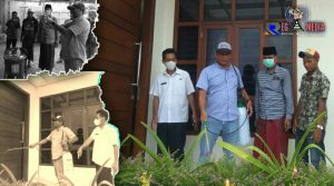 Antisipasi Covid-19, Pemdes Rongdalem Lakukan Penyemprotan Disinfektan
