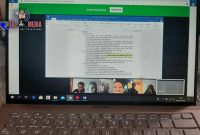 Ujian siswa dengan cara Video Conference (Google Hangouts).