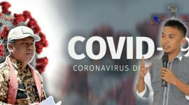 Kritik; Aktivis Gorontalo Utara Nanag Latif (kanan) & Sekdakab Gorontalo Utara Ridwan Yasin (kiri). 