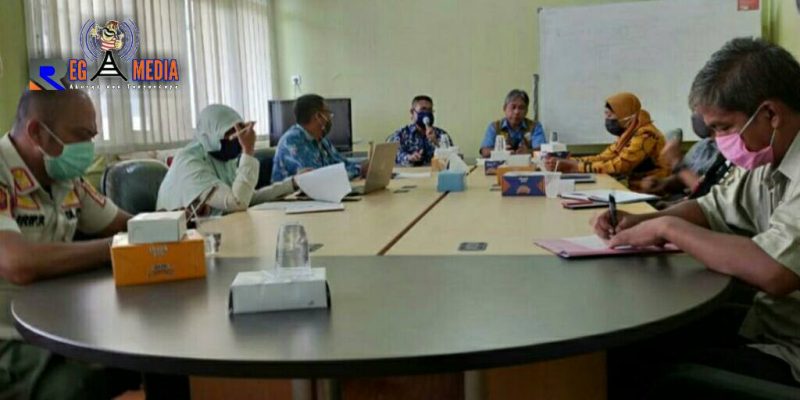Rapat pembentukan Satgas Terpadu dalam pencegahan virus hewan di masa pandemi Covid-19.