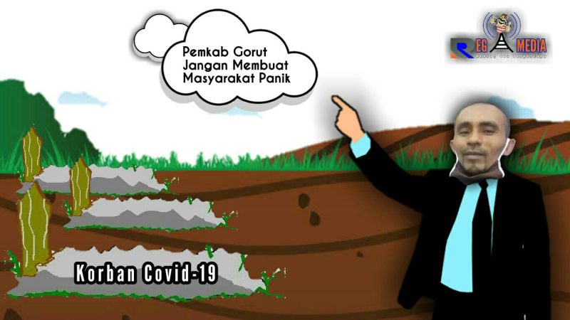 Statement Pemda Gorut terkait lahan kubur korban Covid-19, Tutun Suaib (aktivis) angkat bicara. 