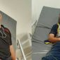 Dua orang korban perampokan saat dirawat di Puskesmas Batulenger, Kec.  Sokobanah, Sampang. 
