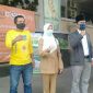 Pose bersama anggota Komisi IV DPRD Cimahi dengan salah satu pemilik perusahaan didepan RSUD Cibabat. 
