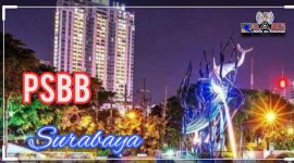 Ilustrasi kota pahlawan Surabaya