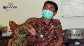 Camat Kecamatan Klampis (Abdul Malik).