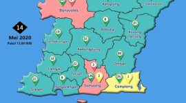 Update terbaru data peta sebaran Covid-19 di Kabupaten Sampang. 
