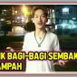 Screen shot video viral Ferdian (Youtuber) bagi-bagi sembako isi sampah. 