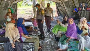 Akibat Luapan Sungai Gelombang, Dua Gampong di Trumon Terendam Banjir