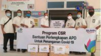 “PLN Peduli Covid-19” Serahkan APD Untuk Tim Medis BLUD RSUD YA Tapaktuan