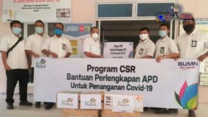 “PLN Peduli Covid-19” Serahkan APD Untuk Tim Medis BLUD RSUD YA Tapaktuan