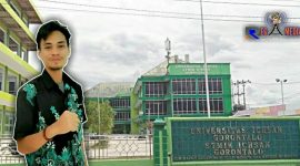 Mahasiswa Universitas Ichsan Gorontalo (Reinal Puluhulawa).