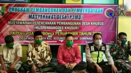 Musyawarah Rencana Pembangunan Desa Khusus (Musrenbangdesus) RKPDesa dan APBDesa Perubahan tahun 2020.