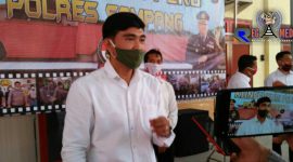 Kasat Reskrim Polres Sampang (AKP Riki Donaire Piliang).