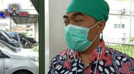 Ketua Tim Gugus Tugas Penanganan Covid-19 RSUD Syamrabu Bangkalan (dr. Catur Budi Keswardiono).