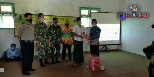 Cegah Covid-19, Pemdes Gunung Kesan Bagikan 8500 Masker Gratis