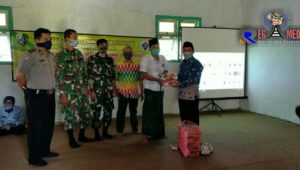 Cegah Covid-19, Pemdes Gunung Kesan Bagikan 8500 Masker Gratis