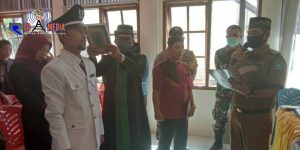 Muhammad Iqbal Resmi Dilantik Sebagai Penjabat Keuchik Batu Itam