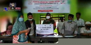 Pemdes Jelgung Salurkan BLT Dana Desa Kepada 271 Kepala Keluarga