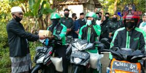 Beda Dengan Yang Lain, HIMASA UTM Santuni Anak Yatim Gunakan Ojek Online