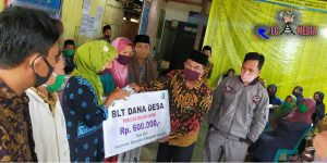 Pemdes Olor Salurkan BLT Dana Desa Kepada 307 Penerima