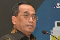 Menteri Perhubungan (Budi Karya Sumadi).