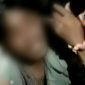 Wajah terduga pelaku curanmor yang berhasil di video warga. 