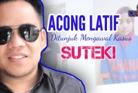 Adv. Acong Latif yang ditunjuk pihak pesantren untuk mengawal kasus 'Suteki'