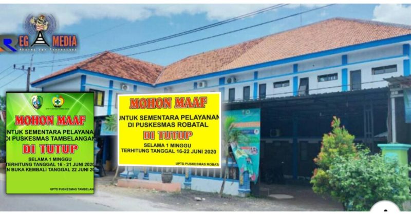 Penutupan dua Puskesmas Robatal dan Tambelangan