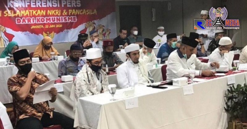 Suasana konfrensi Pers Senin (22/6/20)