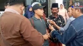 Khoirul Kalam ketua tim investigasi JCW Jatim usai gelar perkara di kejaksaan Sampang beberapa waktu lalu